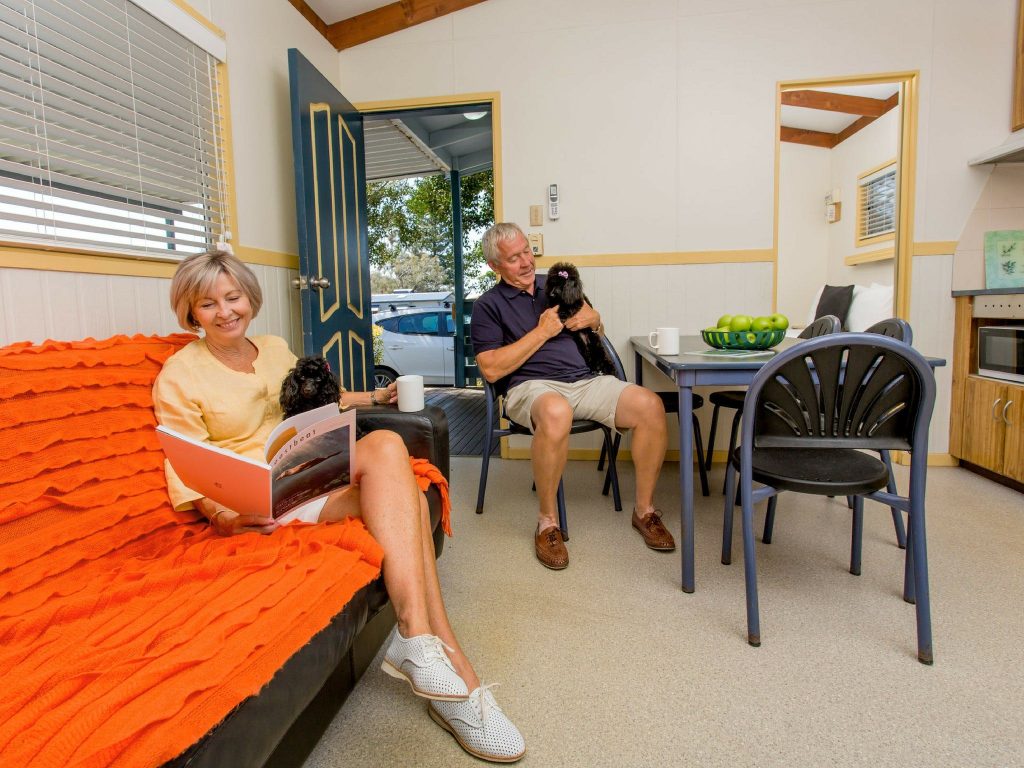 Woolgoolga Lakeside Holiday Park Pet friendly accommodation