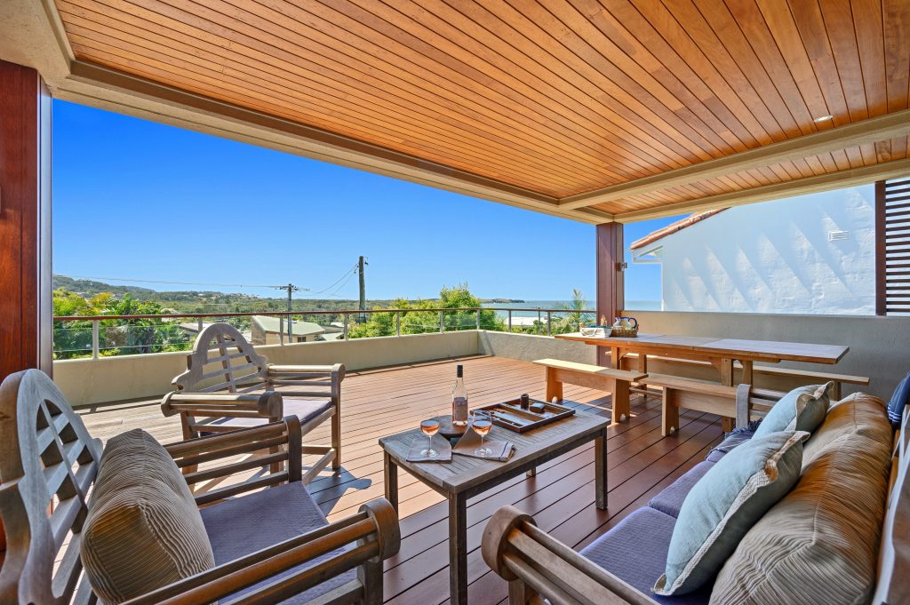 Outdoor living with wonderful views