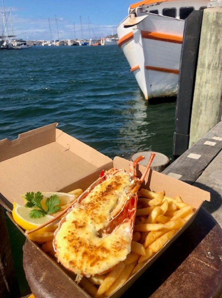 Lobster Mornay & Chips