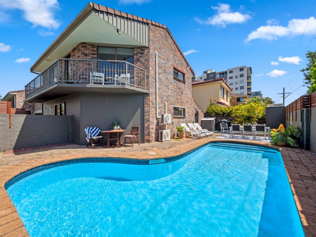 Pool Area with Outdoor Furniture and BBQ
