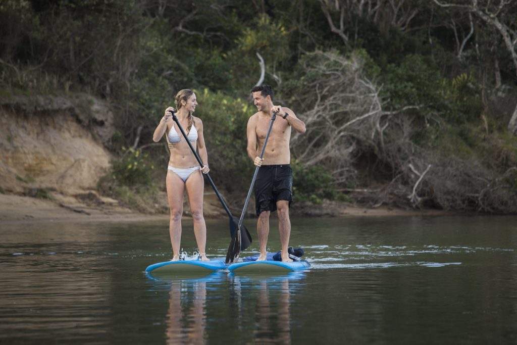 Stand Up Paddleboarding Adventures at Moonee Creek