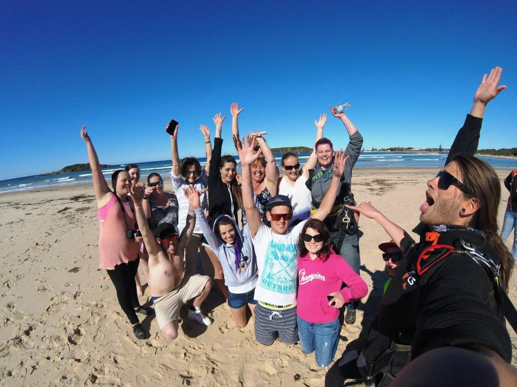 Coffs Skydivers - Everybodys Excited