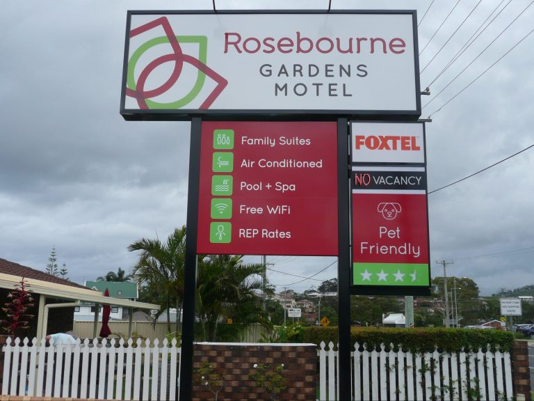Sign at Front of property