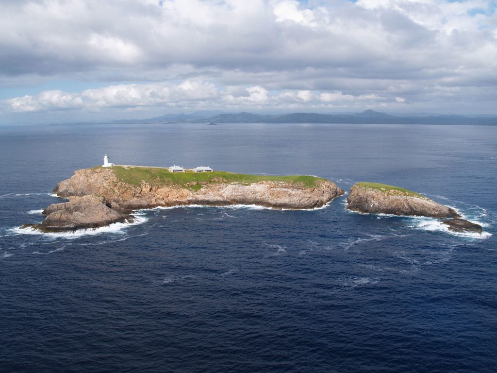 South Solitary Island is located 18km offshore from Coffs Harbour