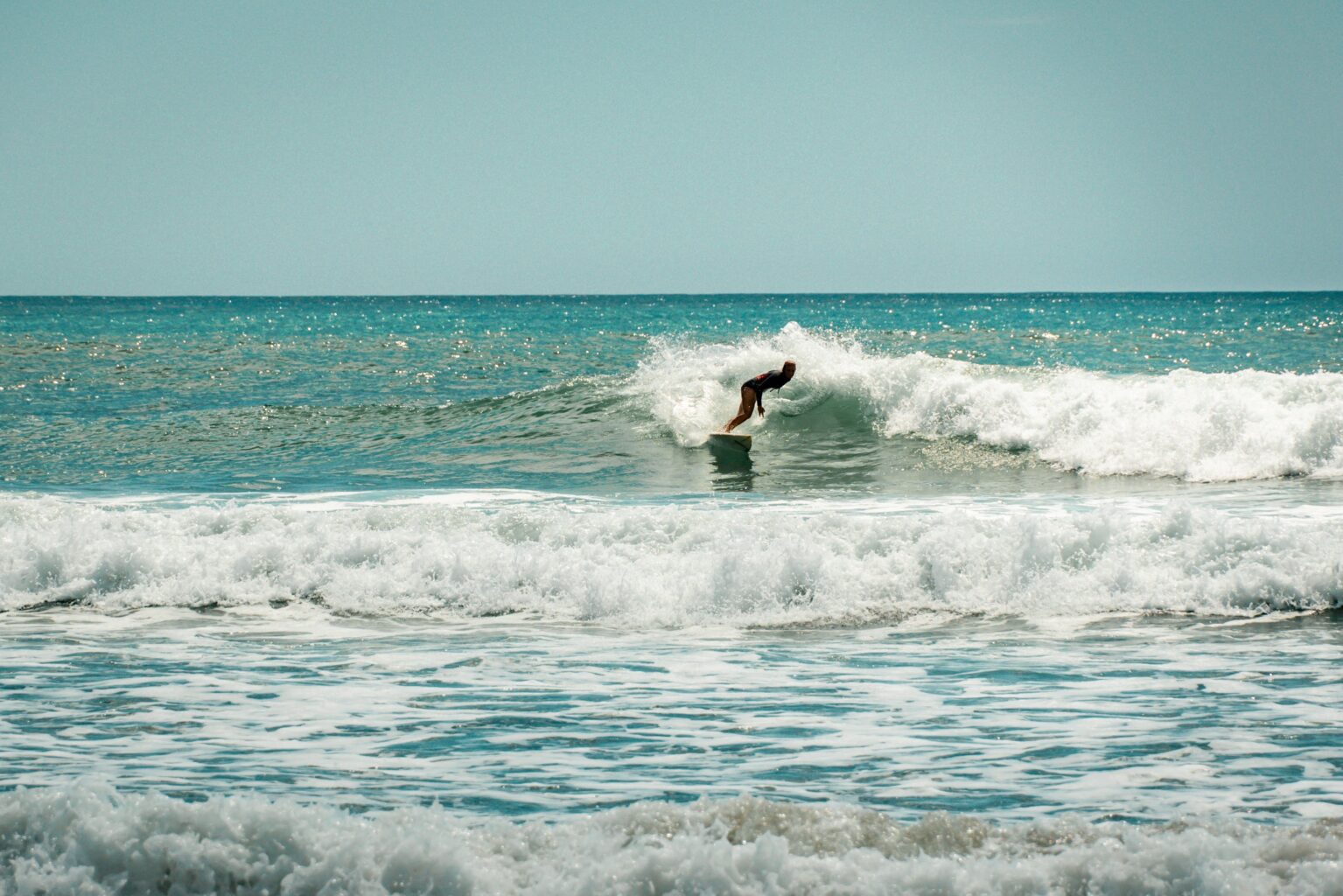Surfing at Diggers