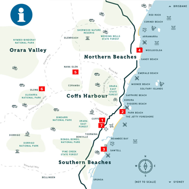 Coffs Coast Visitor Information Outlets