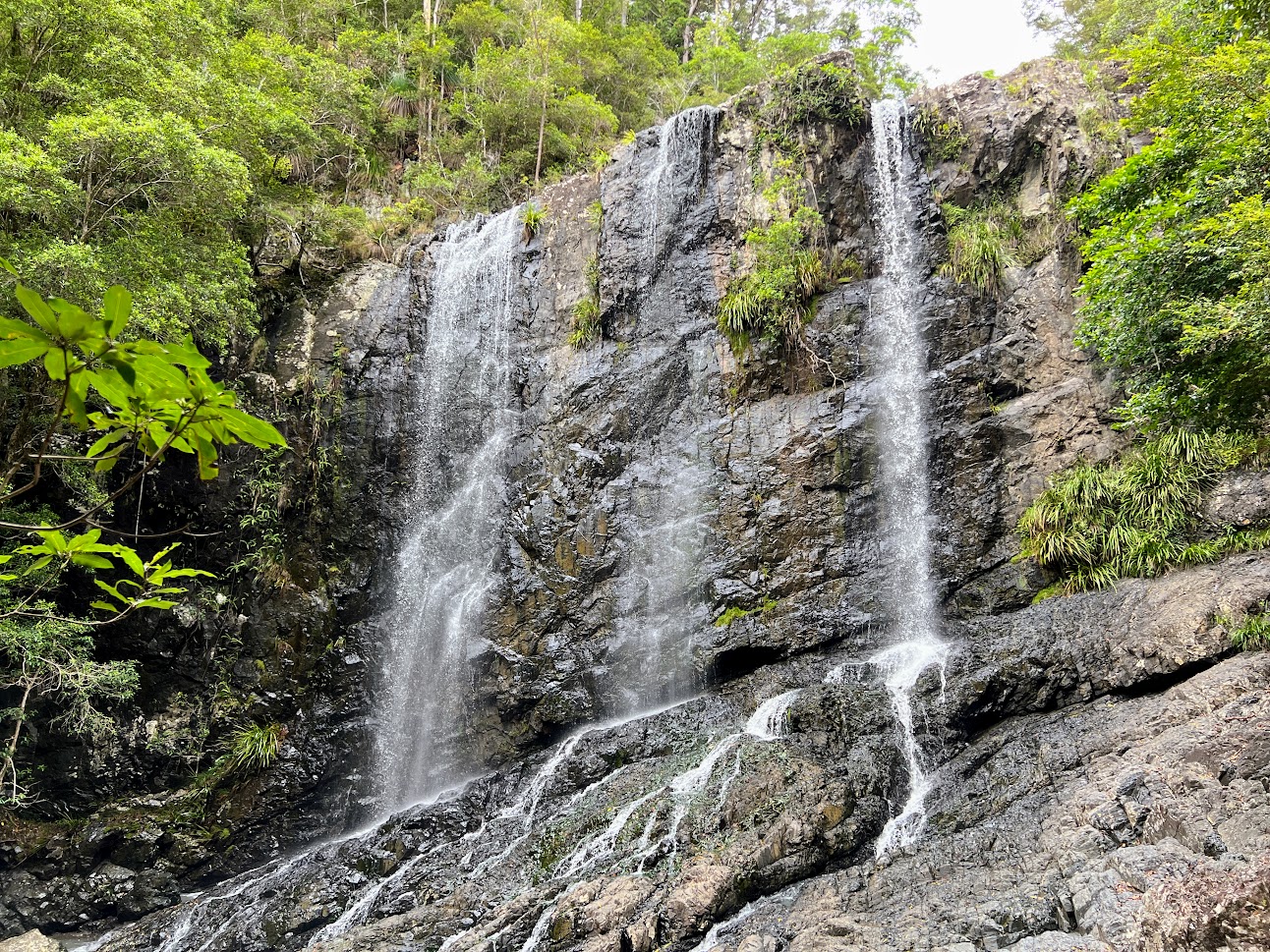 Waterfall at Woolgoolga Creek