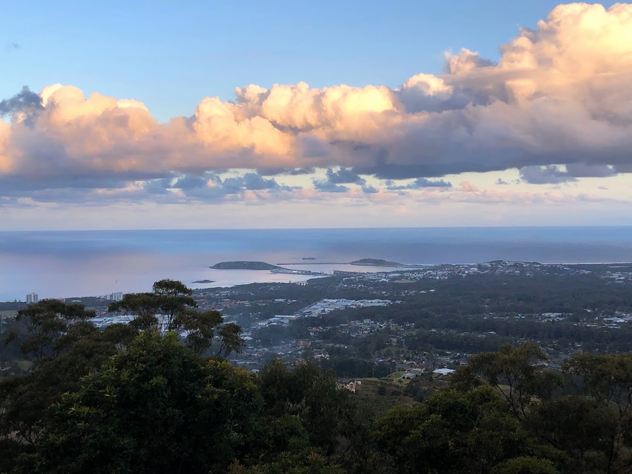 View from Korora Lookout