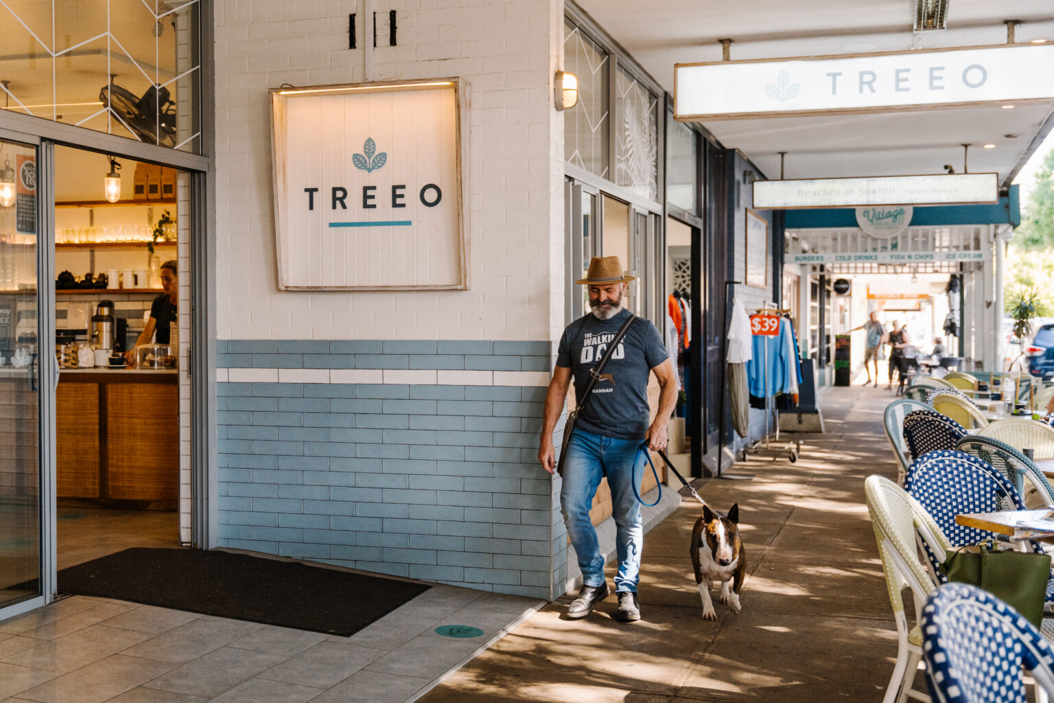 Enjoy Sawtell's Famous Fig-Lined First Ave At Cafe Treeo