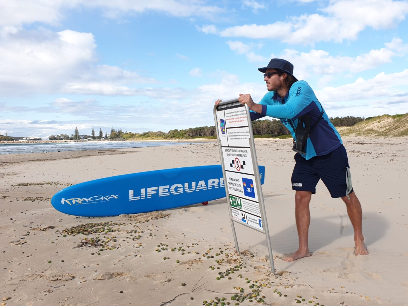 Rescue boards are an essential tool the Lifeguards use in rescues