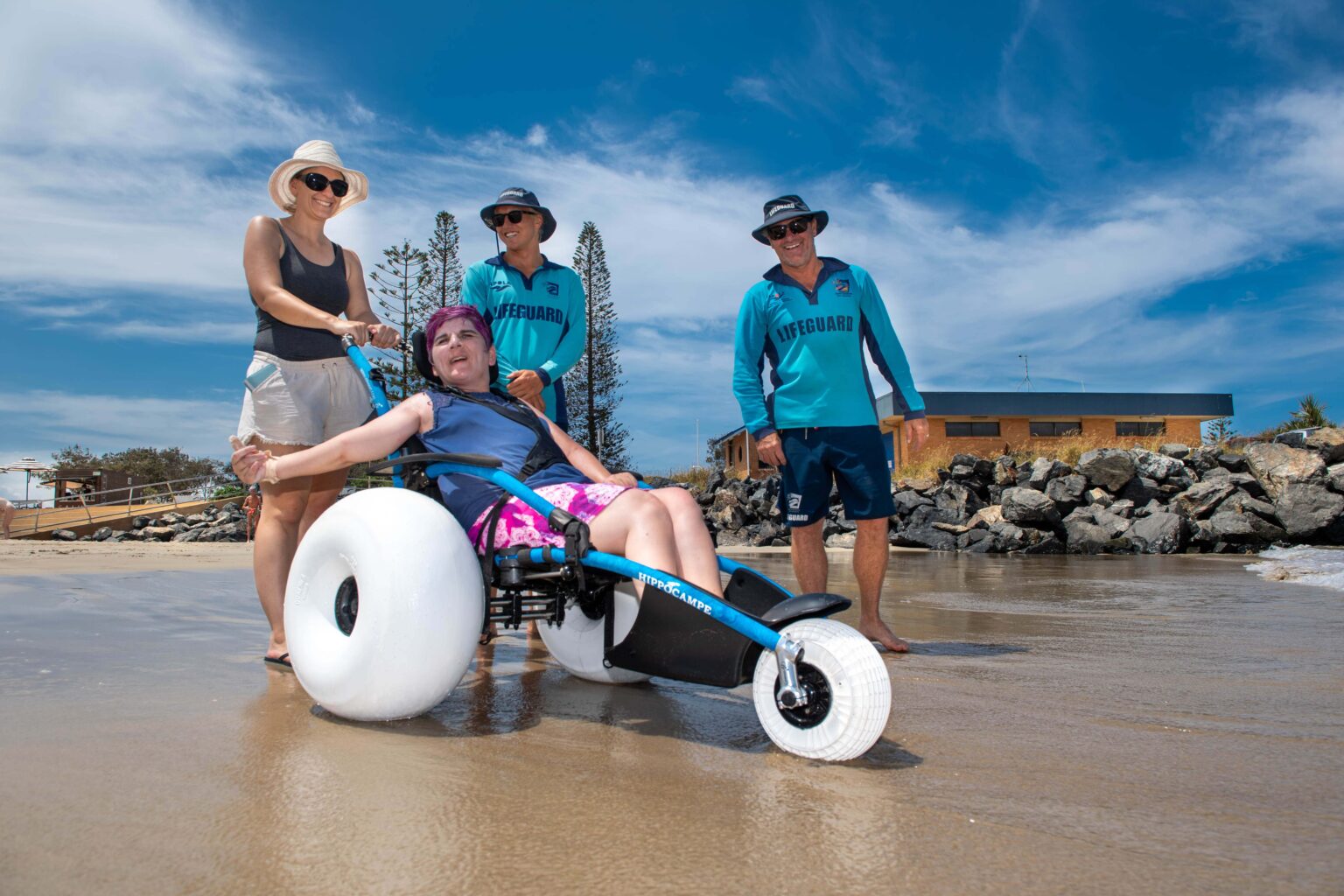 Jetty Beach is ideal for those accessibility needs